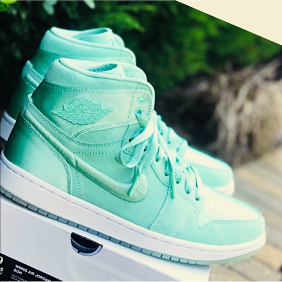 SOLD NWT Nike Air Jordan 1 SOH Metallic Mint - Picture 4 of 7